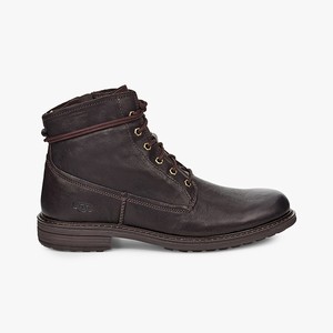 Ugg Morrison Lace-Up Stövlar Herr Svarta (206315RJU)